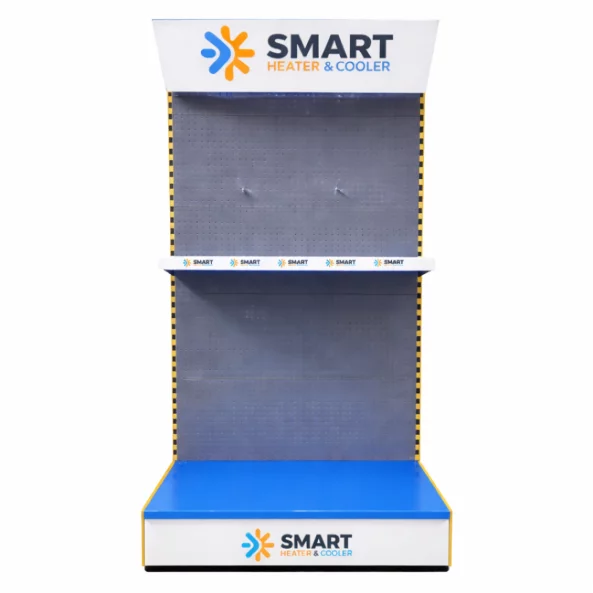 Raft depozitare din otel , pretabil HORECA - L1000×W450×H2000 mm