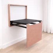 Silla plegable de pared para calzarse – aleación de aluminio y acero, tono soft pink
