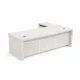 Birou directorial Valente cu dulap lateral mobil - dimensiuni 1800*800*750 mm