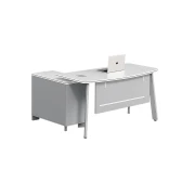 Masă birou cu dulap lateral ,design modern și elegant ,calitate premium , dimensiuni 1600*1400*750