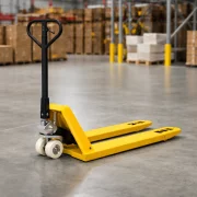 Transpalet manual 2T, furci 550 mm, roți nylon – pentru utilizare industrială