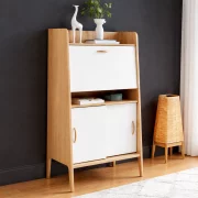 Íróasztal secretaire – kompakt kialakítás, praktikus munkafelület, Fehér