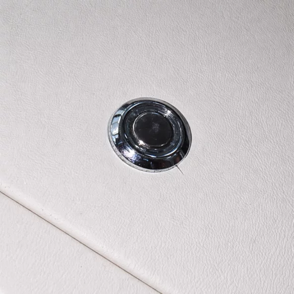 Intelligens Éjjeli Szekrény LED Világítással és 3 Fiókkal - FEHÉR - KILÖTT TERMÉK