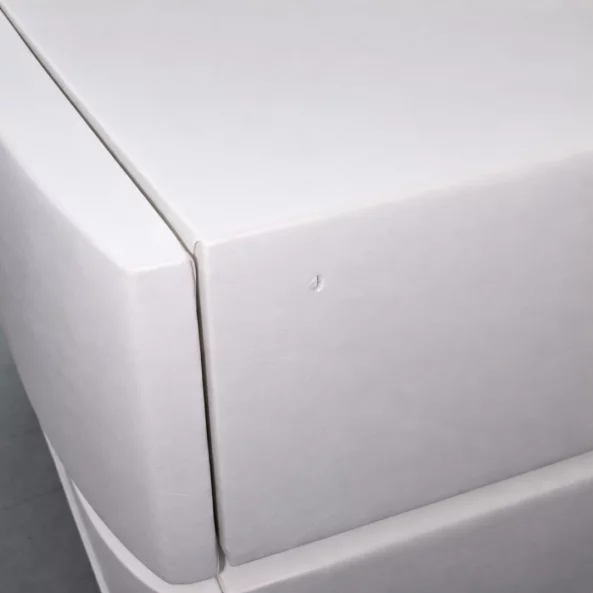 Intelligens Éjjeli Szekrény LED Világítással és 3 Fiókkal - FEHÉR - KILÖTT TERMÉK