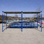 Schela circulabila -albastra- din otel H1700*L3600*W1219 mm cu extensie