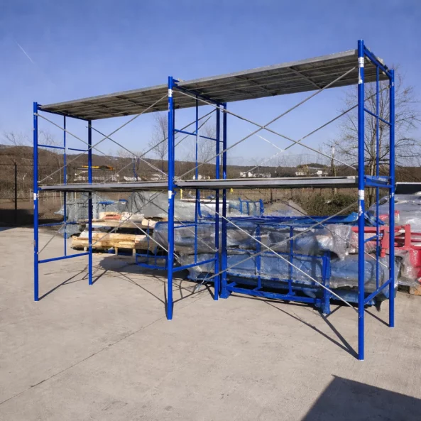 Schela circulabila din otel-H3400*L3600*W1219 mm cu 2 extensii