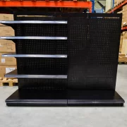 Extensie raft metalic pentru expunere în magazine, dimensiuni  L 1200x l 450x H 1800 mm