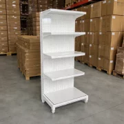 Raft metalic pentru expunere în magazine, dimensiuni L 600x l 350x H 1550 mm