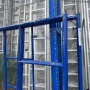 Láb állvány acél 1800 L * 1219 l * 1700 h, 2 csatlakozó elemmel - ÚJRACSOMAGOLT TERMÉK!