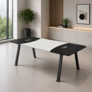 Masa conferinta MinimalEdge , picioare metalice - dimensiuni 2000*1000*750