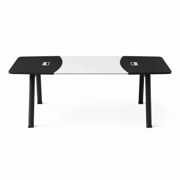 Masa conferinta MinimalEdge , picioare metalice - dimensiuni 2000*1000*750