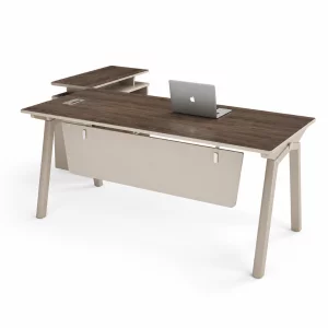 Birou Evo Space cu dulap lateral mobil - dimensiuni 1600*800*750 mm