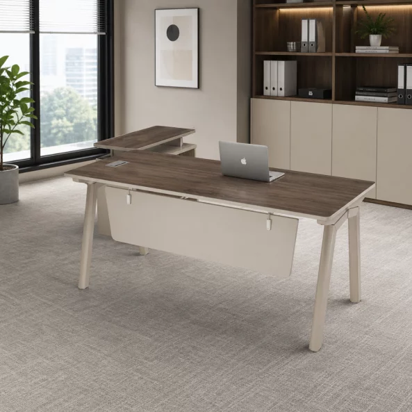 Evo Space íróasztal mobil oldalsó szekrénnyel - méretek 1600×800×750 mm