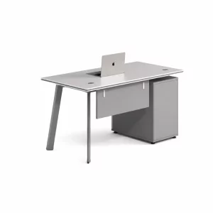 Birou Serenity cu dulap lateral - dimensiuni 1400*700*750 mm