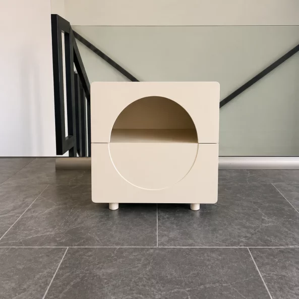 Noptiera Moderna Minimalista cu spatiu de depozitare