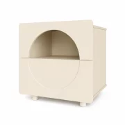 Noptiera Moderna Minimalista cu spatiu de depozitare