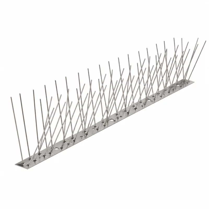 Banda antipasari cu suport din inox 100cm - 80 tepi