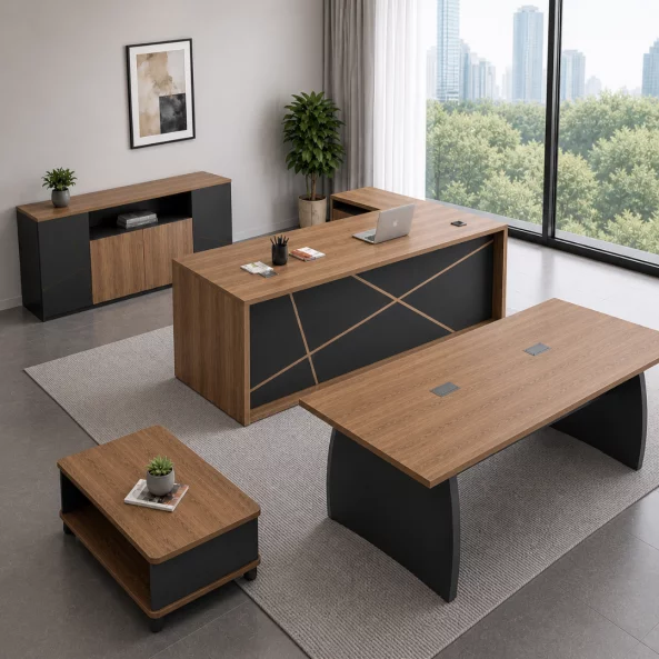 Teljes irodabútor készlet, prémium design – Mirage &amp; Forest Prime kollekció