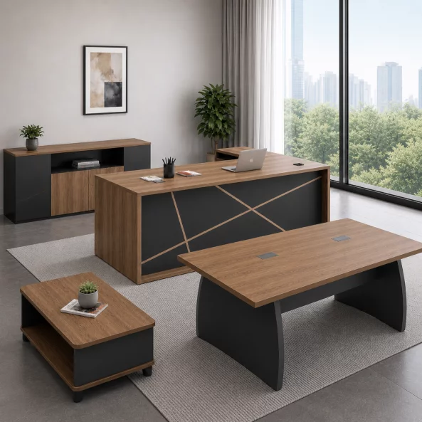 Teljes irodabútor készlet, prémium design – Mirage &amp; Forest Prime kollekció