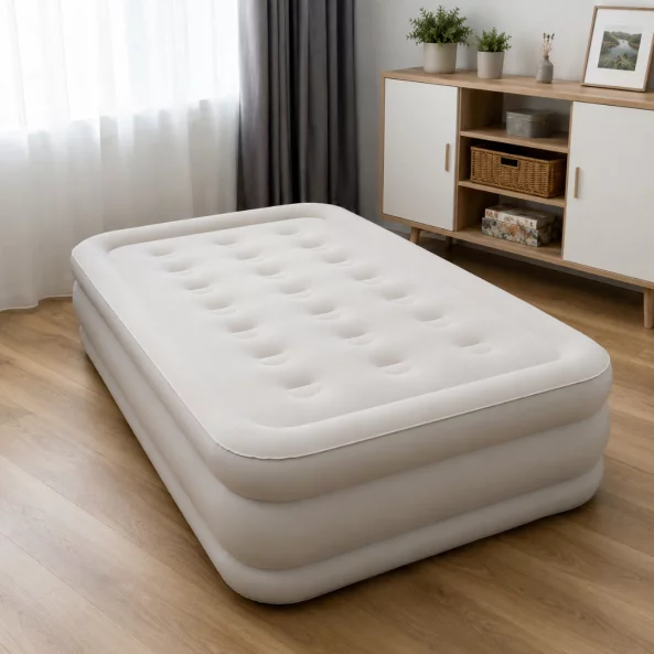 Saltea Gonflabilă de Aer 196 × 97 × 47 cm – Confort Portabil și Ușor de Utilizat