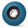 SET 10 BUC - Disc abraziv lamelar conic T29, granulație P40, 115x22.23 mm, pentru șlefuire și polizare metal