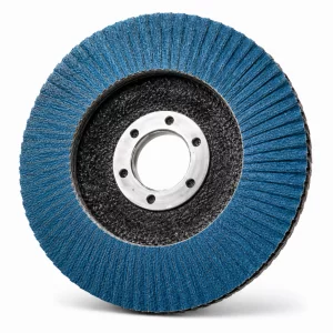 SET 10 BUC - Disc abraziv lamelar conic T29, granulație P60, 115x22.23 mm, pentru șlefuire și polizare metal