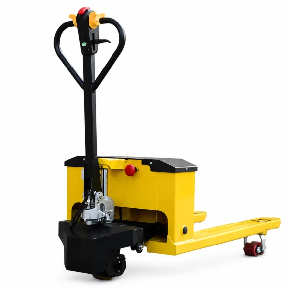 Transpalet electric 3T, furci 550 mm, roți nylon – pentru utilizare industrială