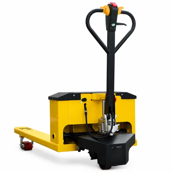 Transpalet electric 3T, furci 550 mm, roți nylon – pentru utilizare industrială