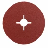 SET 25 BUC - Disc abraziv din fibră Alox 125×22,23 mm, granulație G120