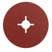 SET 25 BUC - Disc abraziv din fibră Alox 125×22,23 mm, granulație G80