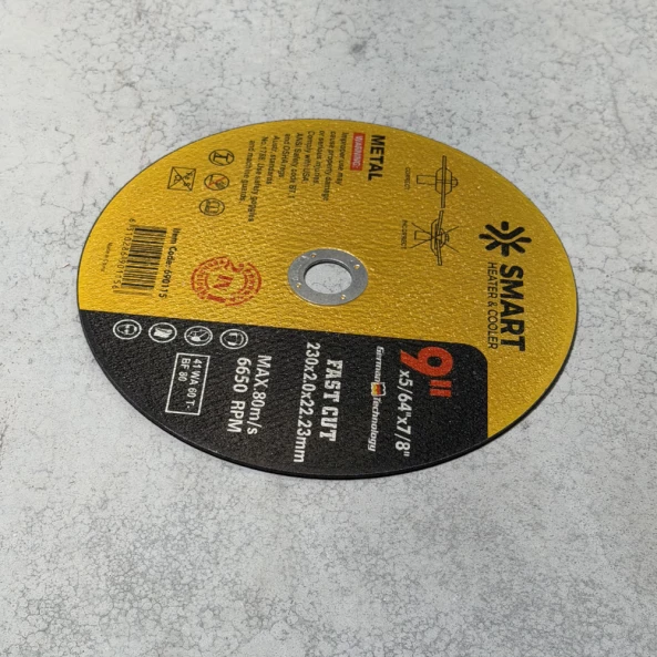 Disc Taiere Inox si Metal T41, 230mm x 2.0mm x 22.23mm – disc plat