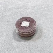 SET 50 BUC - Disc abraziv Velcro 125 mm, 8 găuri, granulație G100, pentru șlefuire lemn și metal