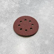 SET 50 BUC - Disc abraziv Velcro 125 mm, 8 găuri, granulație G40, pentru șlefuire lemn și metal