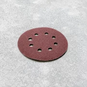 SET 50 BUC - Disc abraziv Velcro 125 mm, 8 găuri, granulație G80, pentru șlefuire lemn și metal