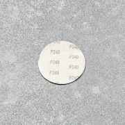 SET 50 BUC - Disc abraziv Velcro 125 mm, fără găuri, granulație G240, pentru șlefuire lemn și metal