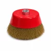 Perie cupa de sarma cu fir crimpat de 150 mm - pentru Curatare si Polizare