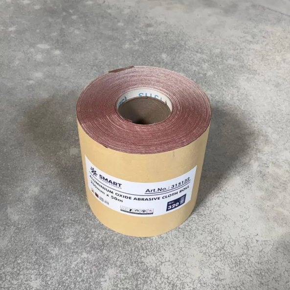 Rolă pânză abrazivă, granulație G320, 200mm x 50m, pentru șlefuire lemn și metal
