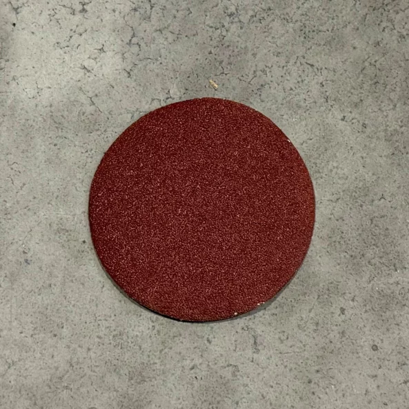 SET 50 BUC - Disc abraziv Velcro 125 mm, fara gauri,granulație G40, pentru șlefuire lemn și metal