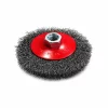 Perie pentru polizor mic, din sârmă răsucită, 100 mm