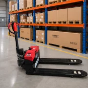 Transpalet electric 3T, furci 550 mm, roți nylon – pentru utilizare industrială