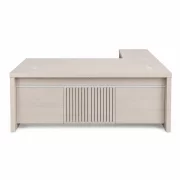 Birou directorial Valente cu dulap lateral mobil - dimensiuni 1800*800*750 mm