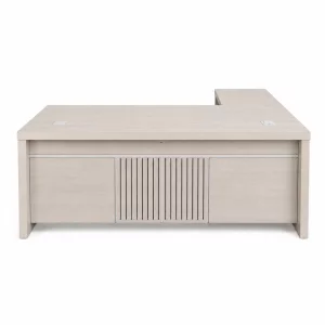 Birou directorial Valente cu dulap lateral mobil - dimensiuni 1800*800*750 mm