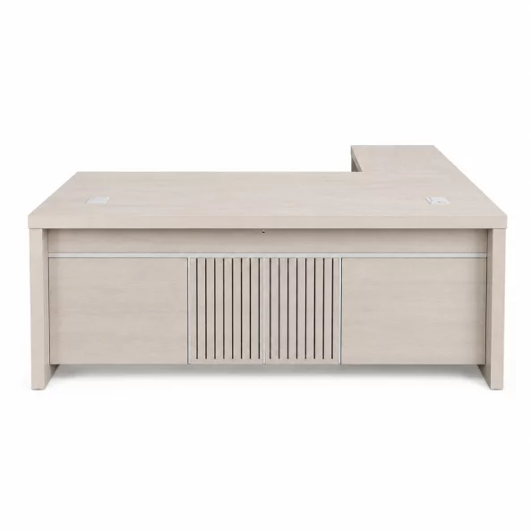 Birou directorial Valente cu dulap lateral mobil - dimensiuni 1800*800*750 mm