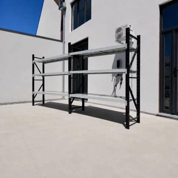 Extensie raft profesional pentru depozitare - L2000xl600xH2000 mm , 600kg