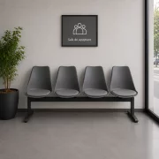 Set Sydney 4 locuri – spatar cu perna pentru bancute din sali de asteptare