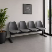 Set Sydney 4 locuri – spatar cu perna pentru bancute din sali de asteptare