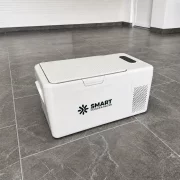 Nevera portatil para coche con compresor Smart Cooler S15, 12-24V, capacidad 18L, pantalla LCD