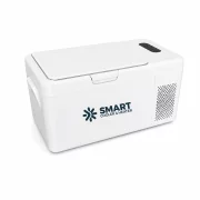 Nevera portatil para coche con compresor Smart Cooler S15, 12-24V, capacidad 18L, pantalla LCD