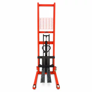 Transpalet manual 1T, inaltime de ridicare 2.0M – Furci reglabile 200-580 mm