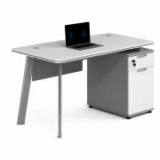 Birou Serenity cu dulap lateral - dimensiuni 1400*700*750 mm
